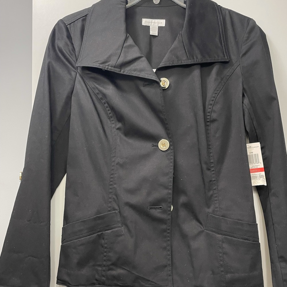 Beautiful NWT Charter Club Jacket XS